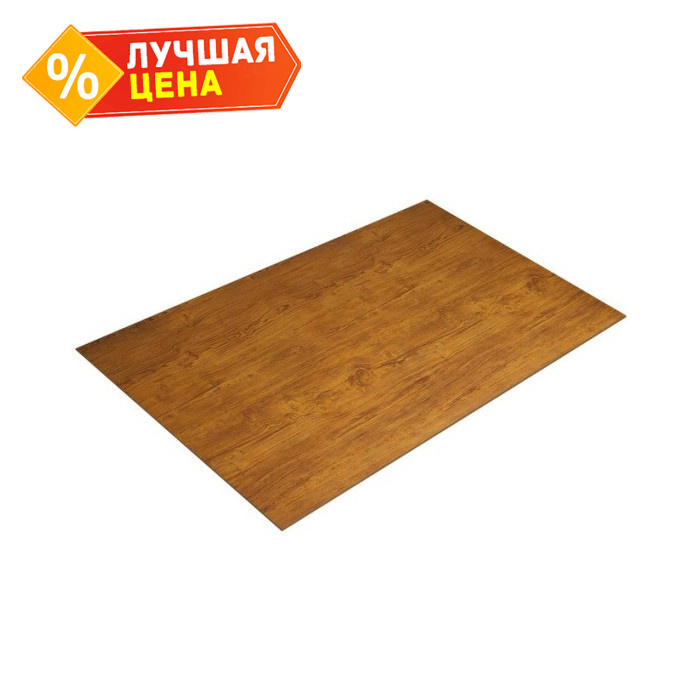 Плоский лист 0,45 Print Elite Golden Wood