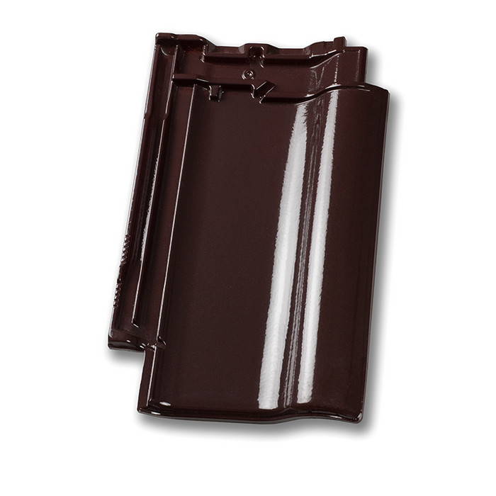 Керамическая черепица Nelskamp F 12, Бургундский красный