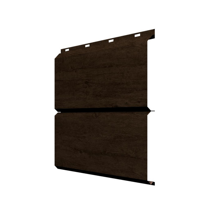 Софит ЭкоБрус без перфорации 0,345 Grand Line 0,45 Print Premium с пленкой Antique Wood